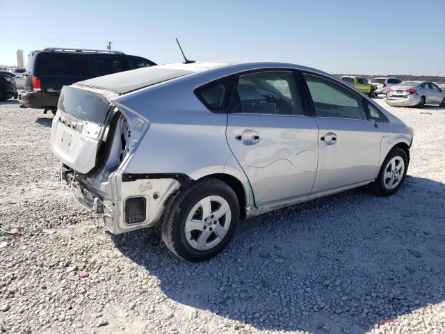 JTDKN3DU1B1414359 - 2011 TOYOTA PRIUS SILVER photo 3