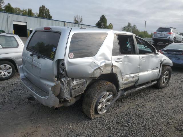 JTEBU14R860090448 - 2006 TOYOTA 4RUNNER SR5 SILVER photo 3