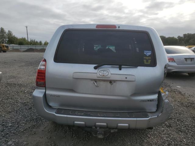 JTEBU14R860090448 - 2006 TOYOTA 4RUNNER SR5 SILVER photo 6