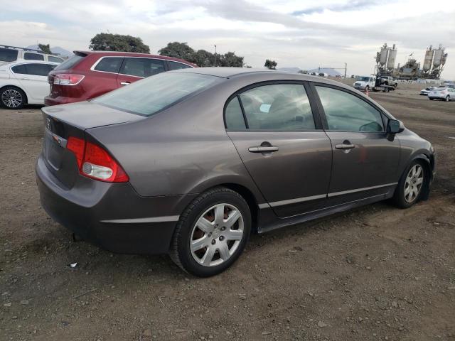 19XFA1F50AE069280 - 2010 HONDA CIVIC LX GRAY photo 3