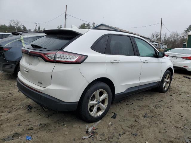 2FMPK4G96GBC29498 - 2016 FORD EDGE SE WHITE photo 3