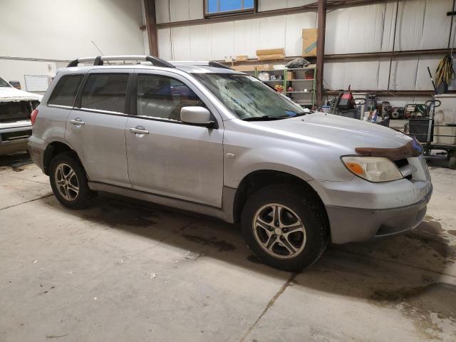 JA4LZ31F06U603842 - 2006 MITSUBISHI OUTLANDER LS SILVER photo 4