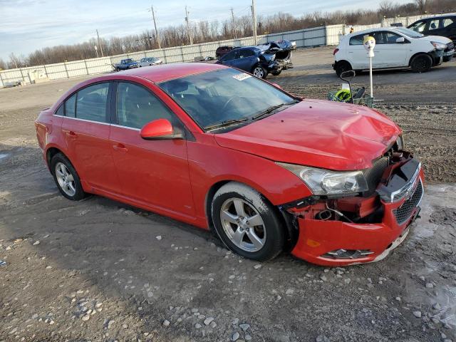 1G1PF5SC0C7354817 - 2012 CHEVROLET CRUZE LT RED photo 4