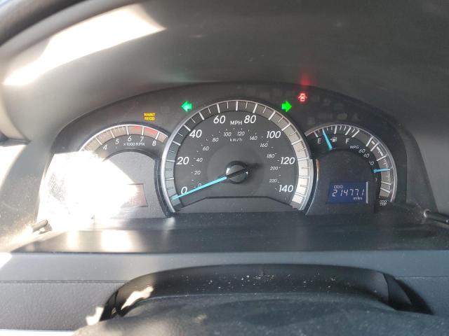 4T1BF1FK7CU142358 - 2012 TOYOTA CAMRY BASE Siyah fotoğraf 9