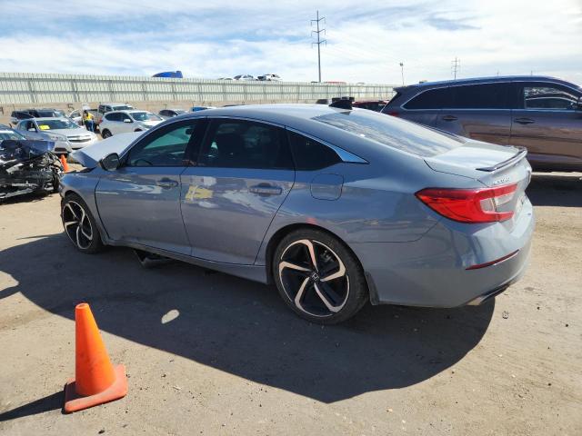 1HGCV1F38NA083816 - 2022 HONDA ACCORD SPORT ვერცხლისფერი ფოტო 2