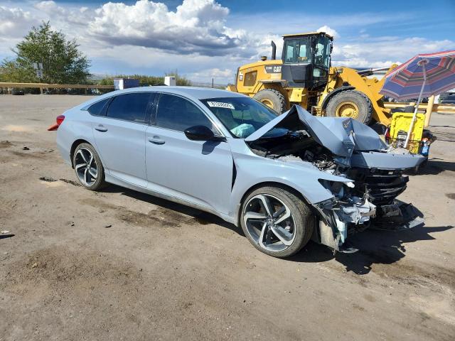 1HGCV1F38NA083816 - 2022 HONDA ACCORD SPORT ვერცხლისფერი ფოტო 4