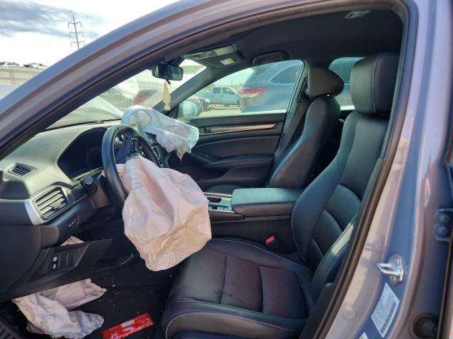 1HGCV1F38NA083816 - 2022 HONDA ACCORD SPORT ვერცხლისფერი ფოტო 7