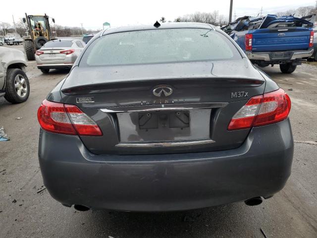 JN1BY1AR5BM375854 - 2011 INFINITI M37 X GRAY photo 6