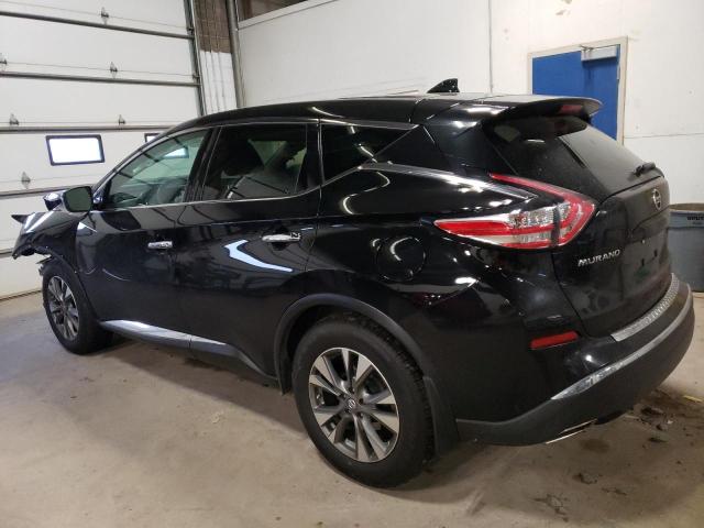 5N1AZ2MH4JN124293 - 2018 NISSAN MURANO S BLACK photo 2