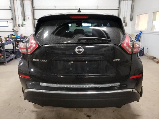 5N1AZ2MH4JN124293 - 2018 NISSAN MURANO S BLACK photo 6