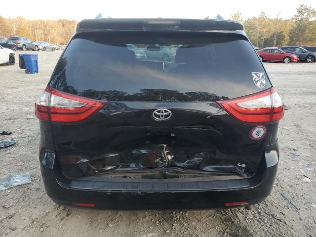 5TDKK3DC3FS611381 - 2015 TOYOTA SIENNA LE BLACK photo 6