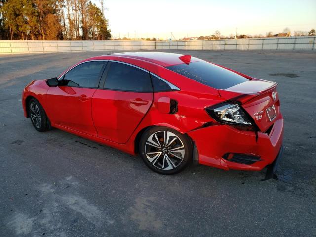 2HGFC1F34HH630329 - 2017 HONDA CIVIC EX RED photo 2