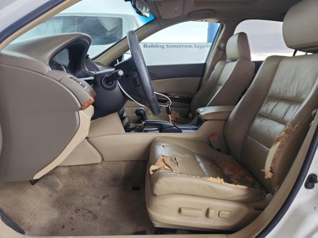 1HGCP26878A078784 - 2008 HONDA ACCORD EXL WHITE photo 7