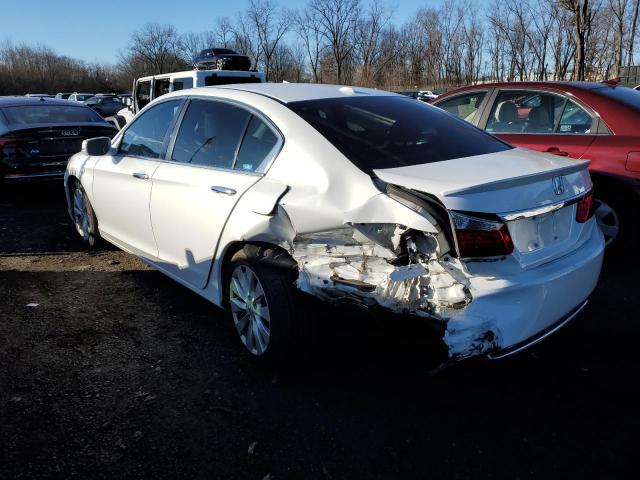 1HGCR2F85FA066351 - 2015 HONDA ACCORD EXL WHITE photo 2