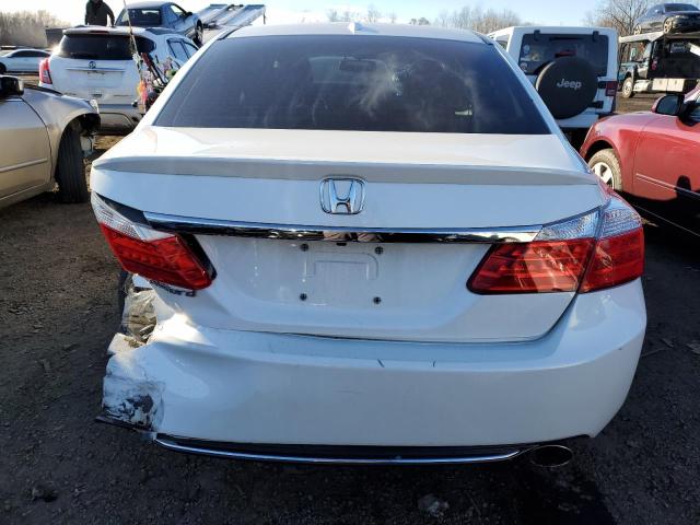 1HGCR2F85FA066351 - 2015 HONDA ACCORD EXL WHITE photo 6