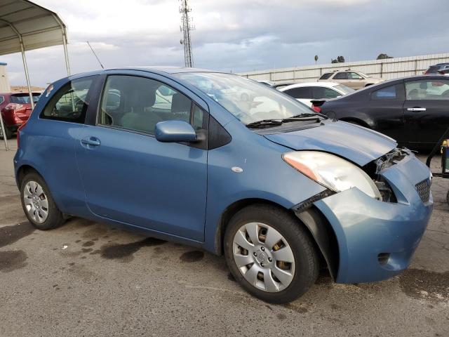 JTDJT923675113682 - 2007 TOYOTA YARIS BLUE photo 4