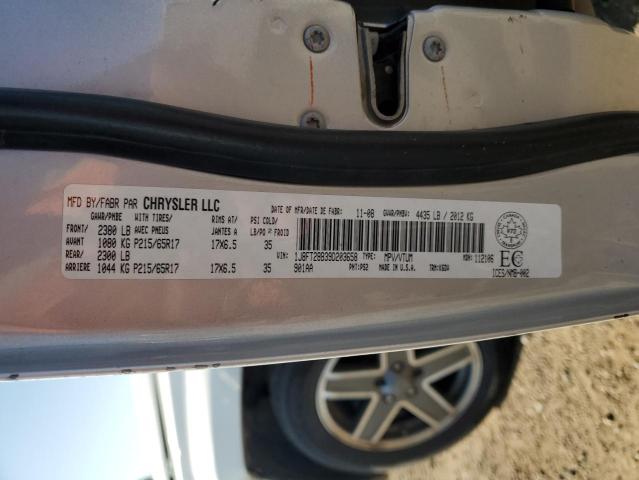 1J8FT28B39D203658 - 2009 JEEP PATRIOT SPORT SILVER photo 13