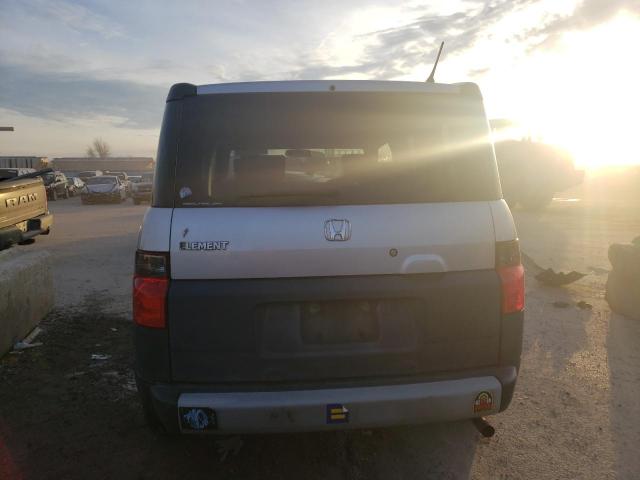 5J6YH28368L002023 - 2008 HONDA ELEMENT LX SILVER photo 6