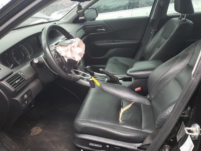 1HGCR2F82EA234767 - 2014 HONDA ACCORD EXL 黑色 照片 7