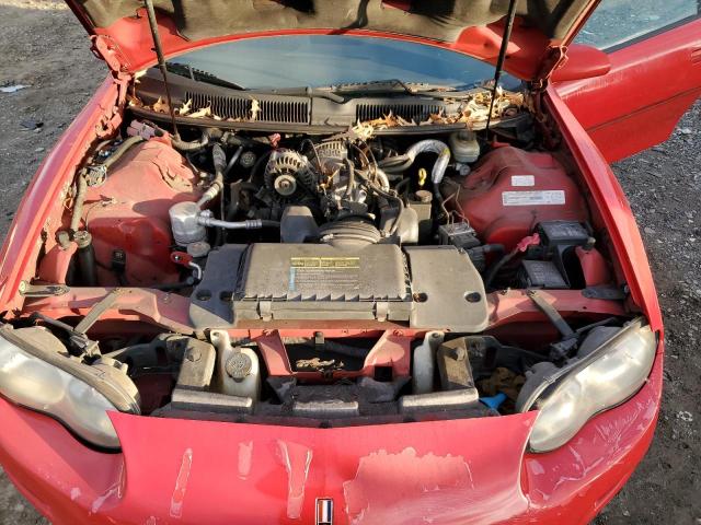 2G1FP32K2W2108660 - 1998 CHEVROLET CAMARO RED photo 11