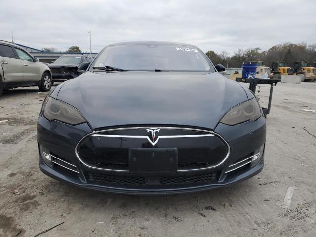 5YJSA1H10EFP52671 - 2014 TESLA MODEL S GRAY photo 5