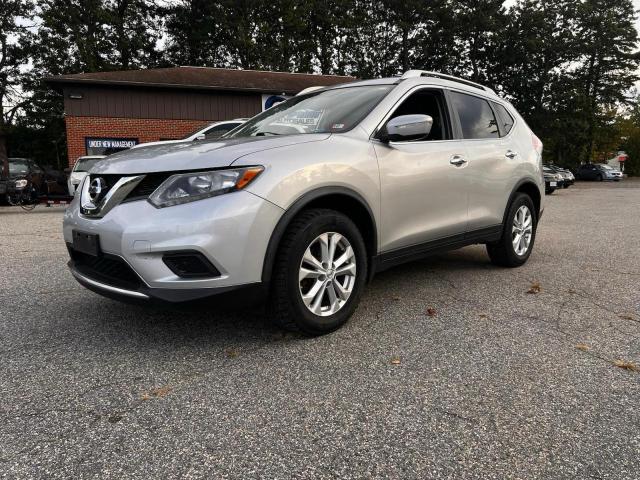 KNMAT2MV0FP541045 - 2015 NISSAN ROGUE S GRAY photo 2