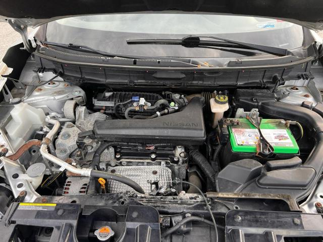 KNMAT2MV0FP541045 - 2015 NISSAN ROGUE S GRAY photo 7