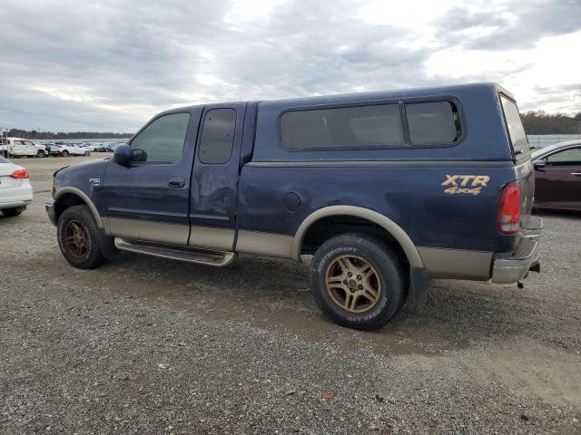 2FTRX18LX2CA99204 - 2002 FORD F150 BLUE photo 2