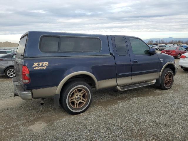 2FTRX18LX2CA99204 - 2002 FORD F150 BLUE photo 3