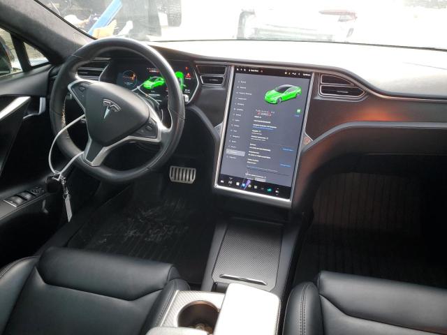 5YJSA1E48JF249656 - 2018 TESLA MODEL S Սև լուսանկար 8