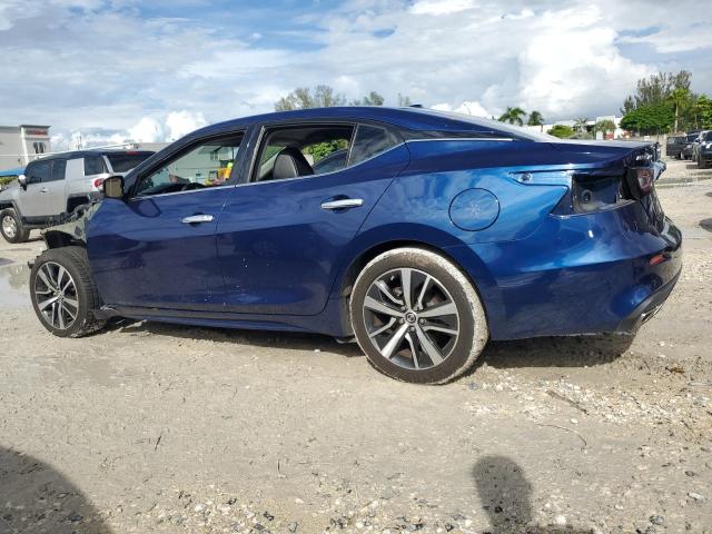 1N4AA6AV6KC361481 - 2019 NISSAN MAXIMA S BLUE photo 2