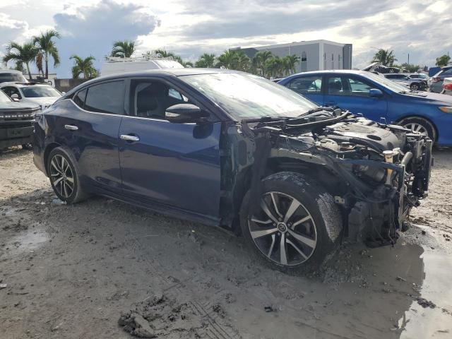1N4AA6AV6KC361481 - 2019 NISSAN MAXIMA S BLUE photo 4