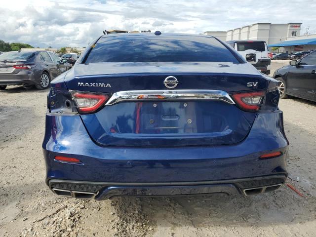 1N4AA6AV6KC361481 - 2019 NISSAN MAXIMA S BLUE photo 6