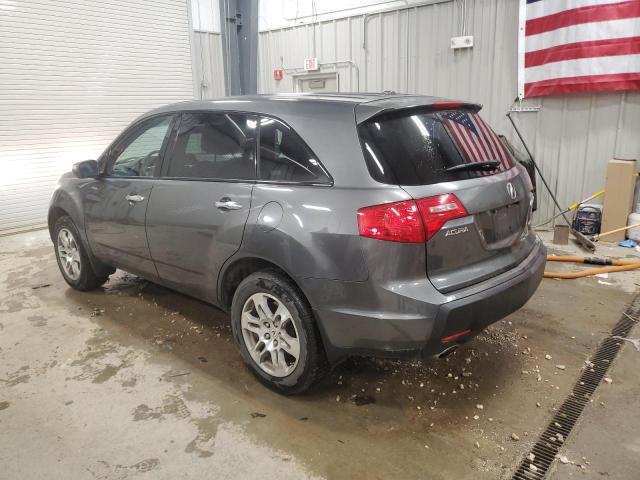2HNYD28347H546642 - 2007 ACURA MDX TECHNOLOGY GRAY photo 2