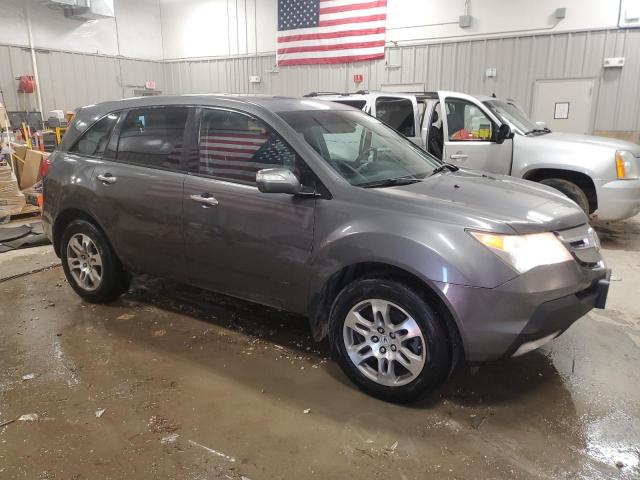2HNYD28347H546642 - 2007 ACURA MDX TECHNOLOGY GRAY photo 4