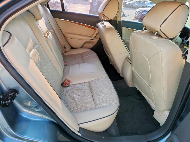 3LNHL2GC6CR814613 - 2012 LINCOLN MKZ BLUE photo 10