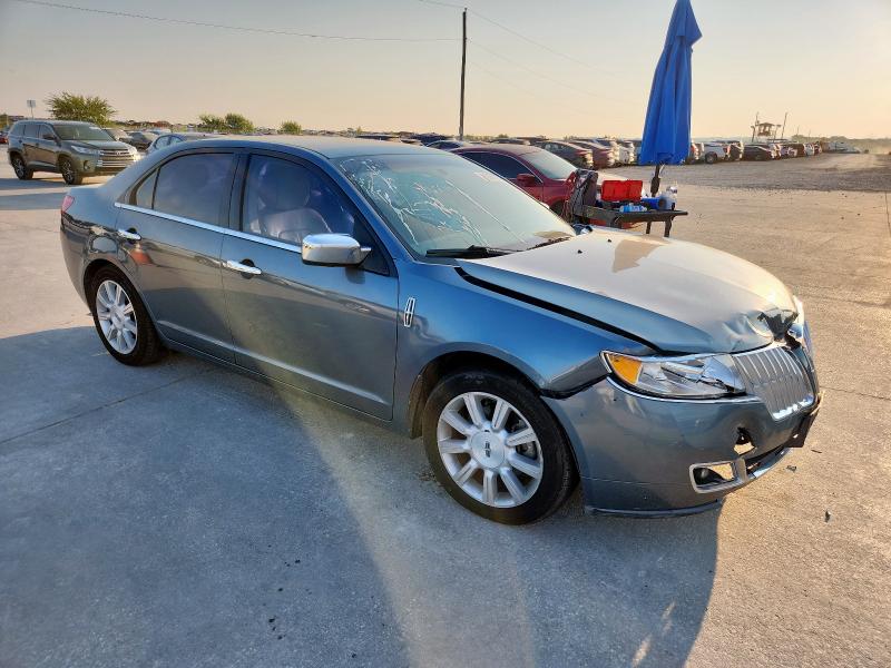 3LNHL2GC6CR814613 - 2012 LINCOLN MKZ BLUE photo 4