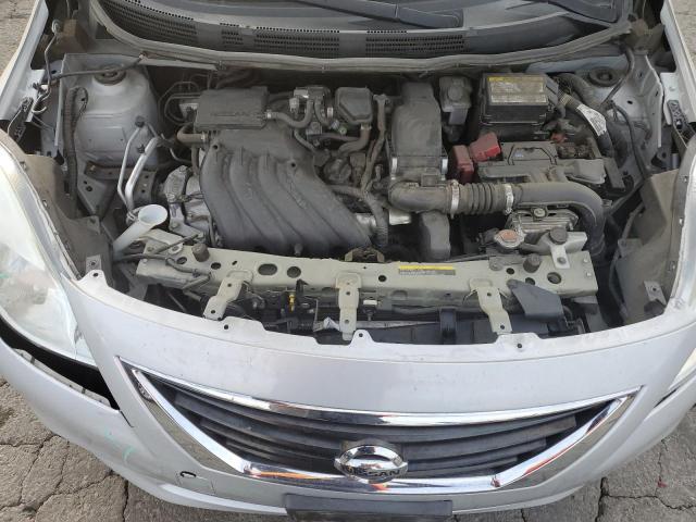 3N1CN7AP7EK464795 - 2014 NISSAN VERSA S SILVER photo 11