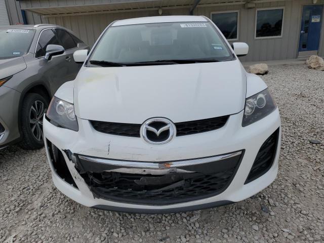 JM3ER2W59A0313891 - 2010 MAZDA CX-7 WHITE photo 5