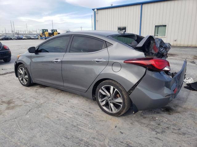 5NPDH4AEXEH484636 - 2014 HYUNDAI ELANTRA SE GRAY photo 2