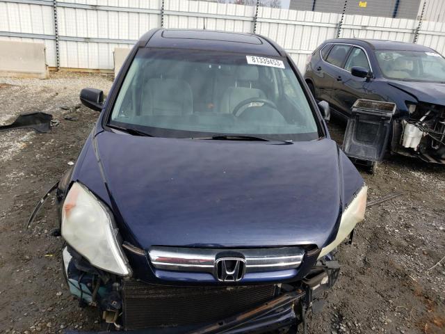 5J6RE48598L012054 - 2008 HONDA CR-V EX BLUE photo 5