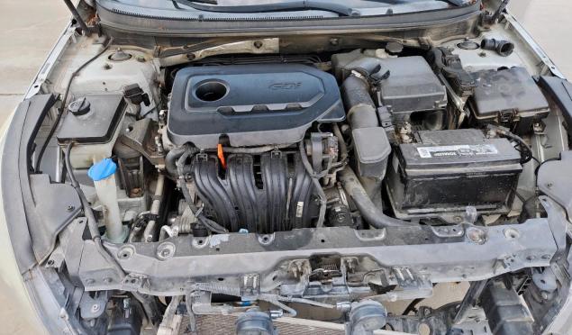 5NPE34AFXFH102988 - 2015 HYUNDAI SONATA SPORT SILVER photo 11