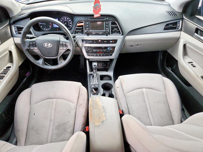 5NPE34AFXFH102988 - 2015 HYUNDAI SONATA SPORT SILVER photo 8