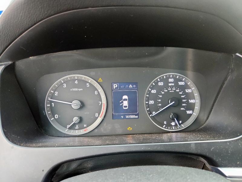 5NPE34AFXFH102988 - 2015 HYUNDAI SONATA SPORT SILVER photo 9