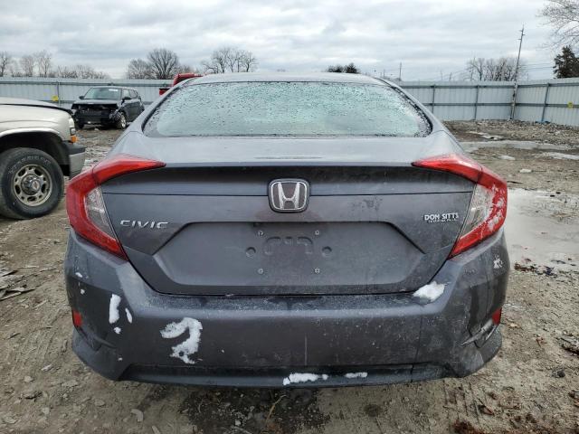 2HGFC2F55GH501392 - 2016 HONDA CIVIC LX GRAY photo 6