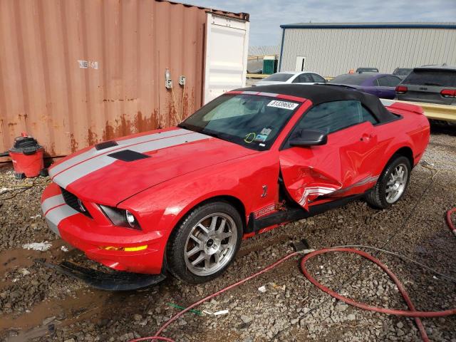 1ZVHT89S585118733 - 2008 FORD MUSTANG SHELBY GT500 RED photo 1