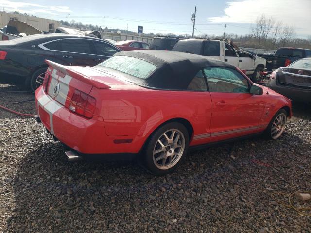 1ZVHT89S585118733 - 2008 FORD MUSTANG SHELBY GT500 RED photo 3