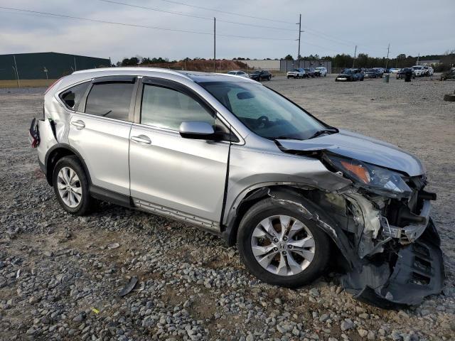 2HKRM3H75EH550979 - 2014 HONDA CR-V EXL GRAY photo 4