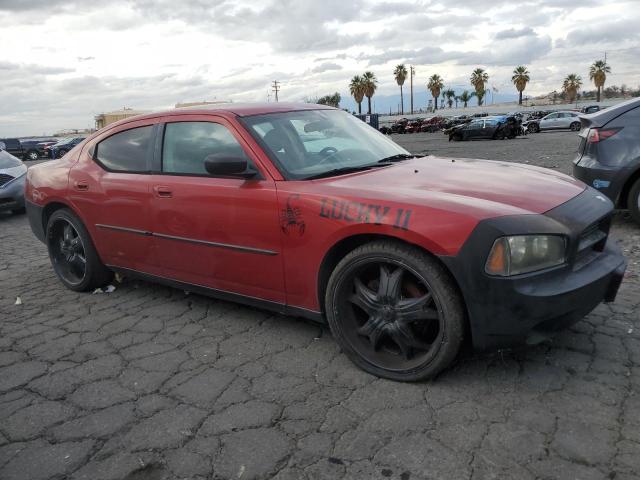 2B3KA43R77H734598 - 2007 DODGE CHARGER SE RED photo 4