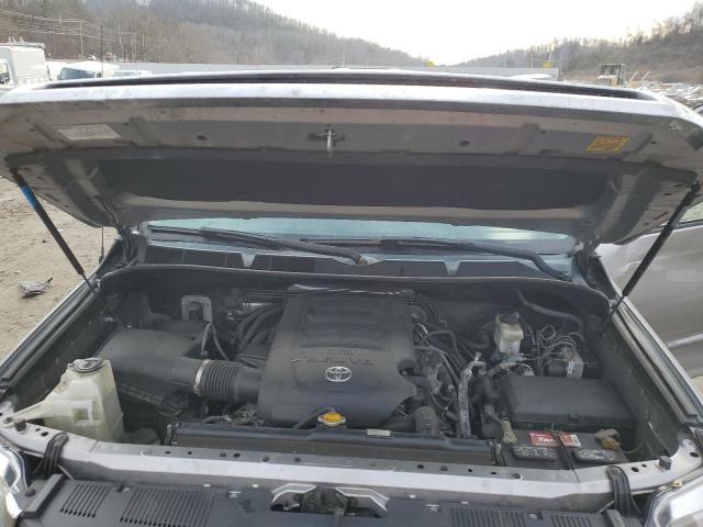 5TFRM5F16FX085127 - 2015 TOYOTA TUNDRA DOUBLE CAB SR/SR5 SILVER photo 11